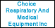 Choice Respiratory And Medical Equipment Inc - Bluefield, WV