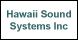 Hawaii Sound Systems Inc - Waipahu, HI