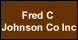 Fred C Johnson Co - Elkridge, MD