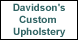 Davidson's Custom Upholstery - Ceresco, NE