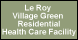 Le Roy Village Green Residential Health Care Facility - Le Roy, NY