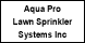 Aqua Pro Lawn Sprinkler System - Watertown, MN