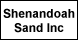 Shenandoah Sand Inc - Winchester, VA