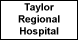 Taylor Regional Hospital - Hawkinsville, GA