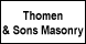 Thomen & Sons Masonry - Hilham, TN