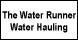 THE WATER RUNNER WATER HAULING - Pagosa Springs, CO