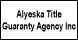 Alyeska Title Guarantee Agency - Anchorage, AK