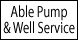 Able Plumbing & Pumps - Sparta, WI