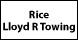 Lloyd Rice Towing - Sweet Home, OR