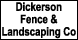 Dickerson Fence Co & Landscpg - York, NE