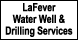 LaFever Water Well & Drilling Services - Unadilla, NY