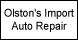 Olston's Import Auto Repair - Lincoln, NE