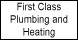 First Class Plumbing and Heating LLC - Anchorage, AK