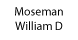 Moseman William D DDS - Plattsmouth, NE