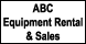 ABC Equipment Rental & Sales - Avon, OH