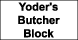 Yoder's Butcher Block - Montezuma, GA