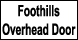 Foothills Overhead Doors - Strawberry, AR
