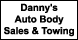 Danny's Auto Body Sales & Towing - Dubois, WY