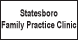 Statesboro Family Practice Clinic - Statesboro, GA