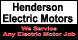 Henderson Electric Motors - Kenova, WV