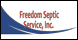 Freedom Septic Svc Inc - Sykesville, MD