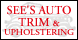 See's Auto Trim & Upholstery - Columbia, MO