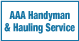 AAA Handyman & Hauling Service - Jefferson City, MO