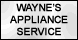 Wayne's Appliance Svc - Lincoln, NE