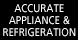 Accurate Appliance & Refrign - Mooresville, NC