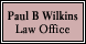 Paul B Wilkins Law Office - Columbia, LA