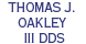 Oakley Iii Thomas J Dds - Athens, TN