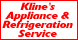 Kline's Appliance & Refrig Svc - Midland, MI