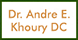 Khoury Andre E DC: Andre E Khoury, DC - Van Nuys, CA