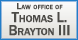 Thomas L Brayton Iii Law Ofc - Waterbury, CT