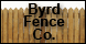 Byrd Fence Co Inc - Fairland, IN