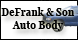 De Frank & Son Auto Body - Steubenville, OH