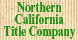 Northern California Title Co - Red Bluff, CA