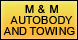 M & M's Autobody & Towing - Camino, CA