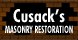 Cusack's Masonry Restoration - Hubbardston, MI