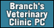 Branch's Veterinary Clinic PC - Albany, GA