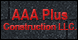 AAA Plus Construction LLC - Marrero, LA