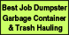 Best Job Dumpster Garbage Container & Trash Hauling - Orion, MI