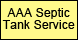 AAA Septic Tank Service - Sheffield, AL