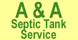 A & A Septic Tank Svc - Tyler, TX