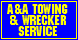 A & A Wrecker Svc - Calhoun, GA