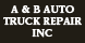 A & B Auto Truck Repair Inc - Nashville, TN