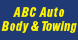 Abc Auto Body & Towing - Beaverton, MI