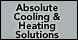 Absolute Cooling & Heating Solutions - Asheville, NC