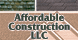 Affordable Construction LLC - Niles, OH