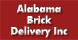 Alabama Brick Delivery Inc - Tuscaloosa, AL